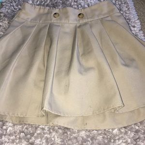 4 girls uniform skirts